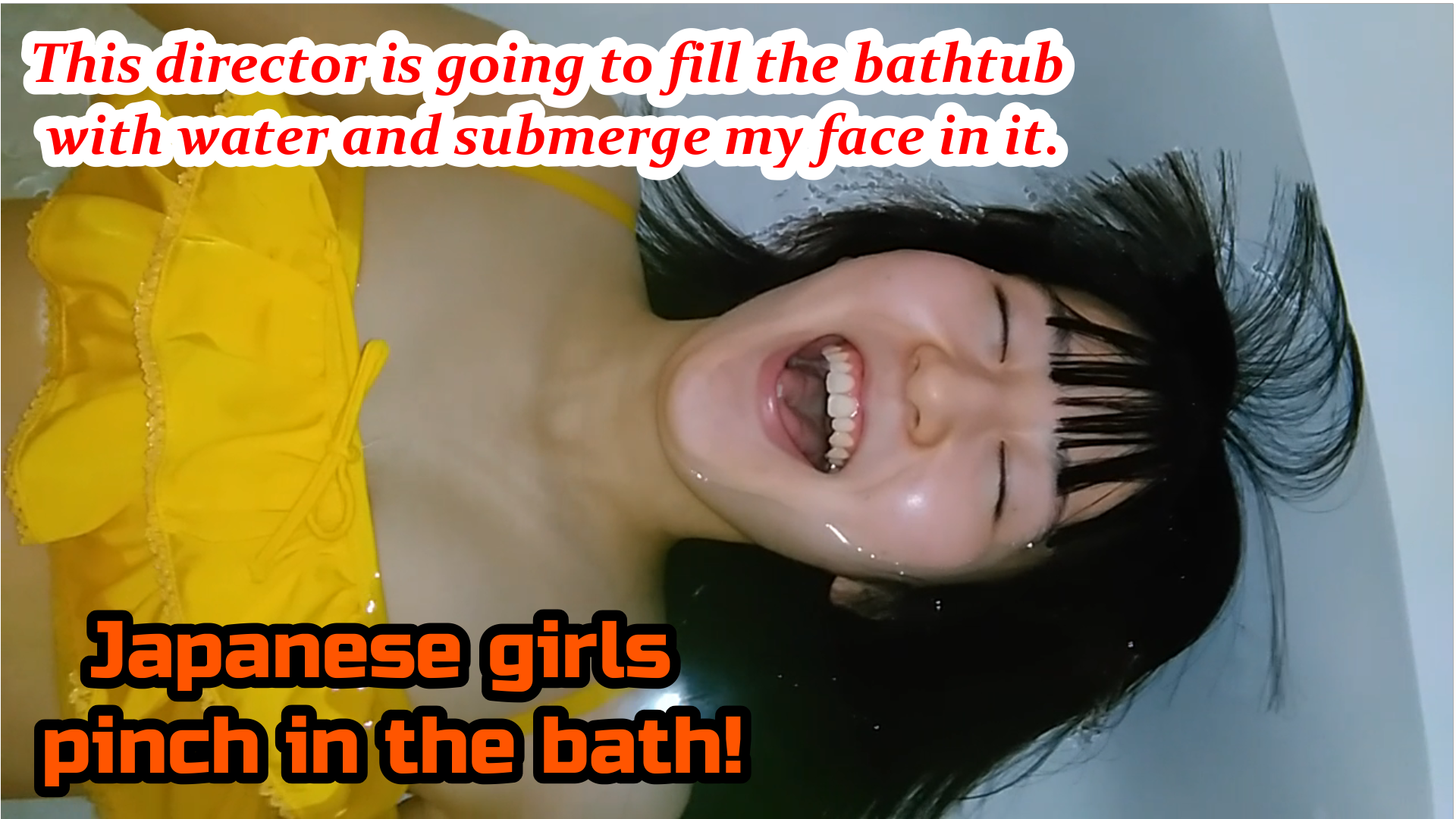 Japanese Girl's Bathtub Water Torment